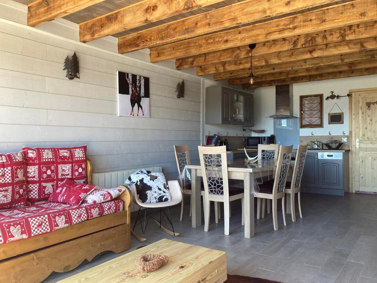 Chalet Cosy Renove Avec Vue Sur Le Lac Les Angles  Exterior photo